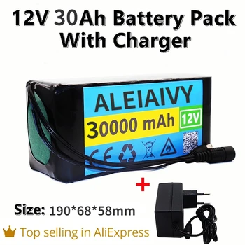 12 В 30ah 3s10p 18650 Литиево-йонна батерия 12,6 В рамките на 30 000-ма се Използва за ксенонова лампа инвертор, слънчев уличен фенер се използва за автомобил Ins