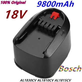 18V 9800mAh Li-Ion Akku für Bosch 18V PBA PSB PSR Bosch PST Home & Garten Werkzeuge (nur für Typ C) AL1830CV AL1810CV AL1815CV