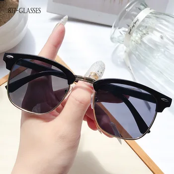2023 Класически ретро слънчеви очила за жени, модни мъжки шофьорски очила с сверхлегким затъмняване и защита от отблясъци