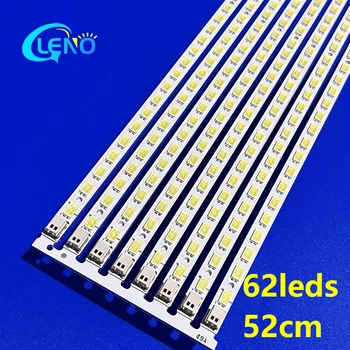 4шт 62LED led лента подсветка, за да Го ENSELED46XT39G3D LJ64-02211A LJ64-02230A ШЕЙНА SLS46_5630N LCD 120 REV1.0 LTA460HJ09