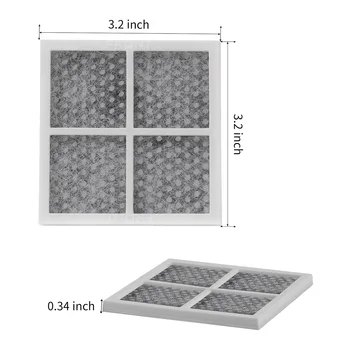 5 Опаковки на въздушния филтър в хладилника за LG LT120F, резервни части, филтър за чист въздух