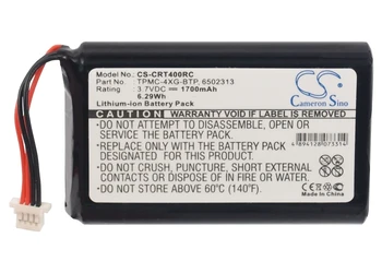 CS 1700 mah Батерия за Crestron 6502313 TPMC-4XG-BTP TPMC-4XG TPMC-4XG Тъчпад A0356 TPMC-4XG-B