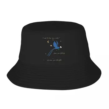 Final Fantasy FFXIV Meteion Start Bird Bucket Hats Пролетни шапки за пикник, Аксесоари за риболов, шапки за момичета, Панама