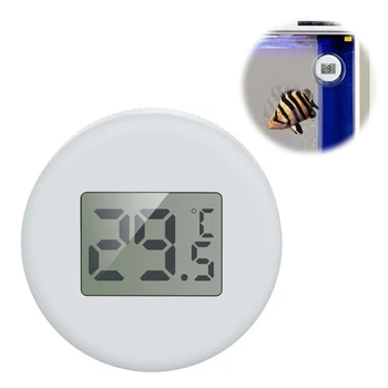 Led термометър за аквариум 594C, компактен измерване на температура, аларма с led екран за гмуркане