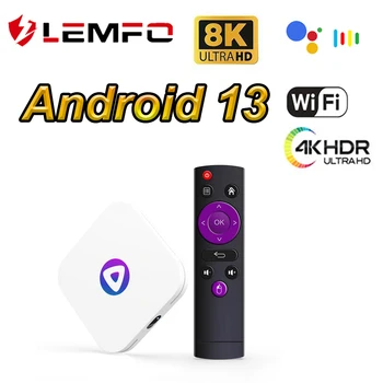 LEMFO H96 MAX M1 13 Android TV Box RK3528 4 GB RAM памет И 32 ГРАМА 64 GB ROM 8 КЪМ 3D, Wifi BT Voice IP ТЕЛЕВИЗИЯ 2023 PK H96 MAX R3 Tox3 btv 13