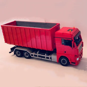MOC-51908 Подвижен камион градивен елемент на модел сращенная електрическа играчка-пъзел детски подарък