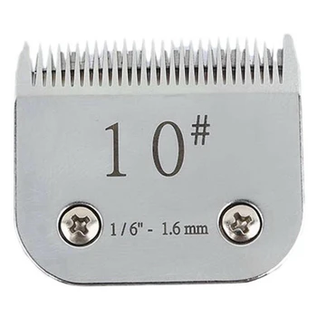 SK5 Ножче за подстригване на кучета, 10 Сменяеми Остриета за подстригване на коса, Аксесоари за Електрически машинки за подстригване
