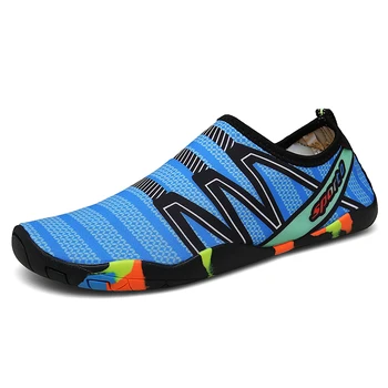 ZK30, Водна Унисекс обувки, бързосъхнеща водна обувки, Летни морски маратонки на бос, Детски плажни обувки, мини чехли за гмуркане