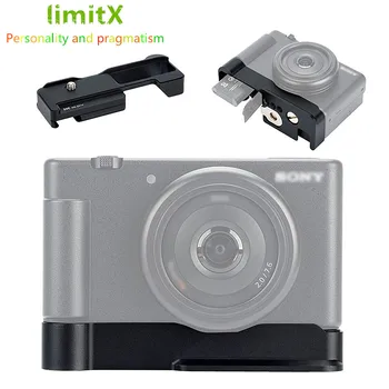 ZV1F Быстроразъемная Плоча на Притежателя Скоба за монтаж Ръкохватка 1/4 Инча Винт Конфедерация Вертикална Камера За Sony ZV-1F е Подходящ само за Arca-Тип