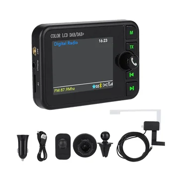 Авто-DAB, автомобилен Bluetooth, MP3, цифрови радио, графичен дисплей, цветен екран, Автомобилни аксесоари