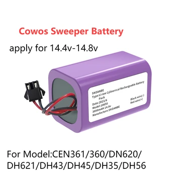 Батерия за робот-подметальщика COVOS 3000 ма за литиева батерия CEN361/360/DN620/DH621/DH43/DH45/DH35/DH56 се Прилага за 14,4 v-14,8 На