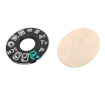 За въртящия се диск с циферблат, етикети, шильдика, резервни части за ремонт на фотоапарати (80D)