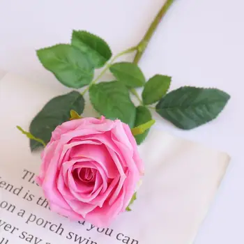 Изкуствени цветя, Дълъг живот Изкуствена Роза, Изискана информация Договореност Прекрасно Цвете От Изкуствени рози