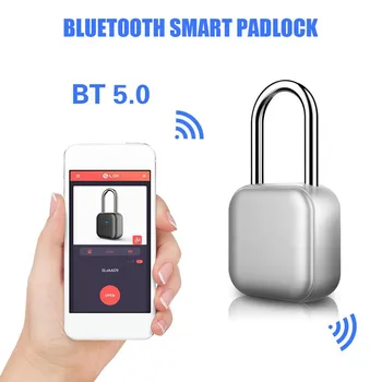 Интелигентна електронна система за заключване Bluetooth с дистанционно управление, електронна система за заключване, без ключ, подходящ и за iOS и Android приложения Control