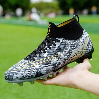 Качествена футболна обувки Mbappé, Трайни удобни футболни обувки, Леки футболни обувки за улицата, на Едро Маратонки 34-45 Размери