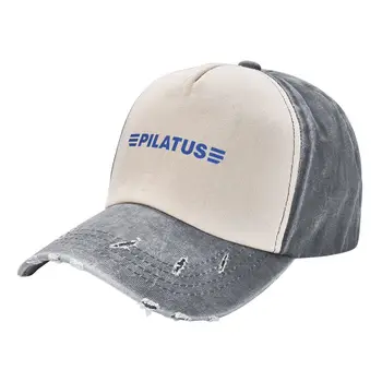 Ковбойская шапка с логото на Pilatus, Новост в шапка, шапка големи размери, дамски плажна шапка, мъжки