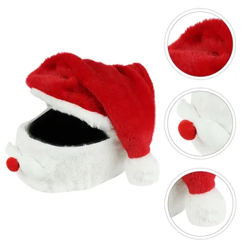 Коледна торбичка за шапки, Персонално защитен калъф Дядо Коледа за възрастни