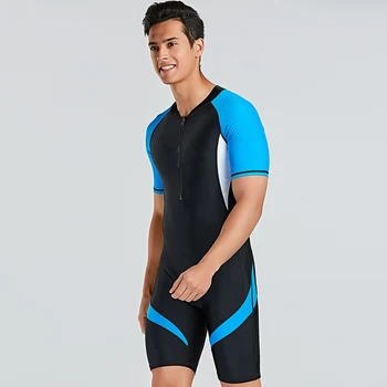 Костюм за гмуркане и сърф, тънка цели защитно облекло за гмуркане с къс ръкав, бързосъхнеща дишаща дъвка за водни спортове