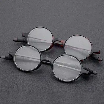 Кръгли ретро очила за четене реколта ридеры мъжки женски 1,0 1,5 2,0 2,5 3,0 3,5