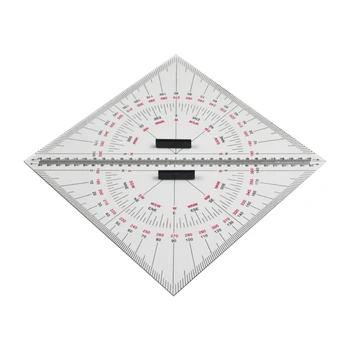Линия за изрисуване на кораба, Чертожната диаграма, 30-см линийка за измерване на разстояния, обучение геометрия с доставка