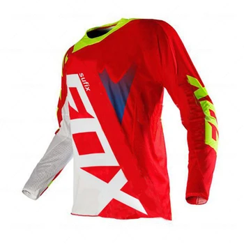 Лятна мъжка hoody за мотокрос МТБ Road Sufix Fox, тениска за моторните състезания с дълъг ръкав, потници