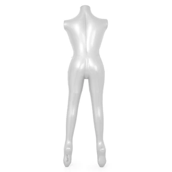 Модел-манекен, женствена рокля на цялото тяло, Икономична Надуваема Залепваща нашивка от PVC, Преносима Дамски Благородна