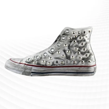 Модерна нова парусиновая обувки за родители и деца, в стил хип-хоп, много готина градинска танцови обувки, удобни
