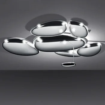 модерна светодиодна европейската полилей, висящ лампа във формата на клетка за клетки-паяк, картонена лампа, окачена лампа e27 luminaria de mesa
