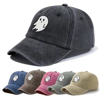 Модни памучен бейзболна шапка Wild с бродерия ДУХ, бейзболна шапка за голф, хип-хоп бейзболни шапки, улични мъжки и дамски слънчеви шапки gorras