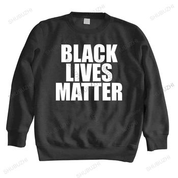 Мъжка Черна hoody Lives Материята, свитшоты ръчно изработени, гражданско право на #1021 От Expression Trending Clothing Apparel, САЩ