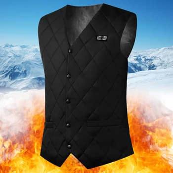 Мъжки зимни умен жилетка с подгряване, USB-электрообогревающий жилетка, дамско яке с подгряване, преходи, пътуване, топло яке с подгряване