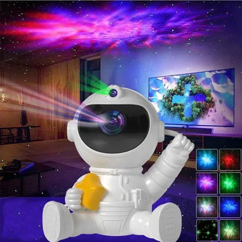Нов led проектор от Звездните Галактики, лека нощ, Астронавт, Проектори на небето, лампа за декориране на спалня, стая Декор, подарък за децата