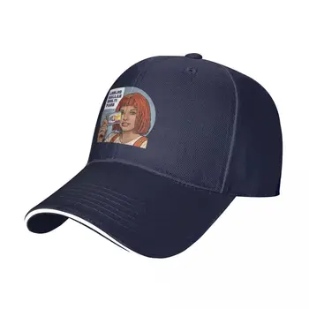 Нова бейзболна шапка Fifth Element Leeloo Multipasss, Луксозна шапка с качулка, дамска плажна шапка, мъжки