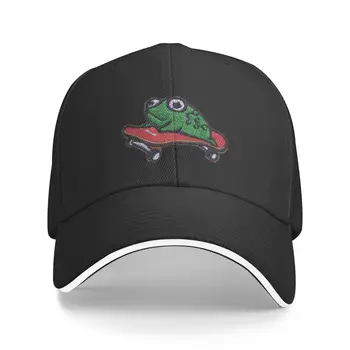 Нова бейзболна шапка с образа на жаба За Дали, Градинска шапка от слънце, Шапка, Луксозна Марка Космата шапка, Мъжки Женски
