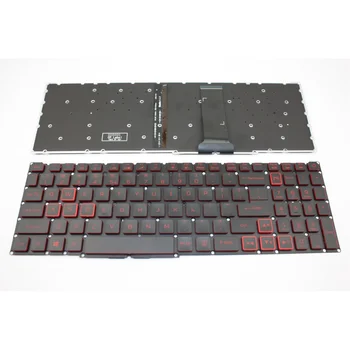 Новата клавиатура с подсветка червена word за Acer Nitro 5 7 AN515-54 43 44 AN515-55 AN517-51 52 AN715 511