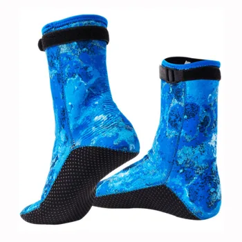 Нови 3 мм Неопренови чорапи за Гмуркане За възрастни И деца, Топли чорапи за гмуркане, Подводен риболов, Камуфляжные хавлии за Плаж, мини чорапи за сърфиране