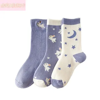 Нови изолирана Жените чорапи Памучни Японски Кавайные Чорапи с животни, Дамски Дизайнерски чорапи Harajuku, 1 чифт