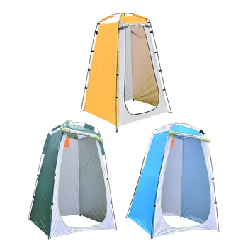 Палатка за нощуване на открито С защита от uv Плажната Туристическа Палатка Преносими Къмпинг Душ, Тоалетна, Съблекалня Сгъваема туристическа Палатка