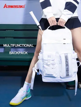 Професионална чанта за бадминтон Kawasaki, Тенис раница за жени и мъже, на новия многофункционален спортен плажен тенис раница