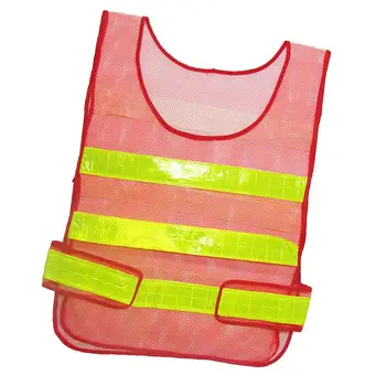 Регулируема 20-инчов защитен светоотражающая яке, защитна жилетка