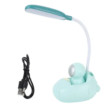 Светодиодна настолна лампа с възможност за огъване на 360 ° за офис, за спални