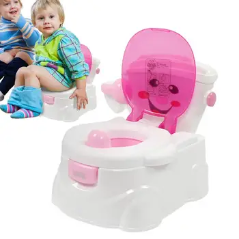 Седалка за приучения на обличане, Столче за тоалетна за деца, Столче за тоалетна за деца С Държач за тоалетна хартия, Ергономичен Стол за тоалетна