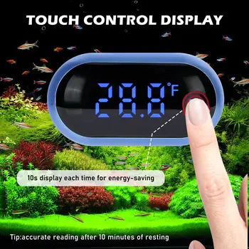 сензорен екран, Аквариумный термометър за костенурки, разменени батерия, термометър за аквариум, измерване на температура