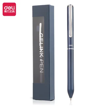 Специализираните метални въртящи се гел химикалки 0,5 мм Маркова бизнес химикалка дръжка за Удобно захващане Гладко Писмо на ученически пособия, Офис