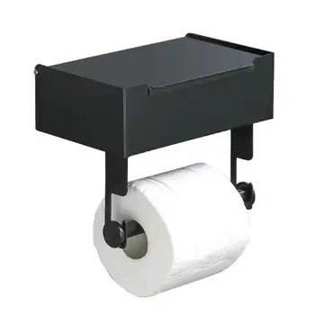 Стенни поставка за съхранение на тоалетна хартия Висококачествена неръждаема стомана За съхранение на тоалетна хартия Здрава неръждаема стомана за баня
