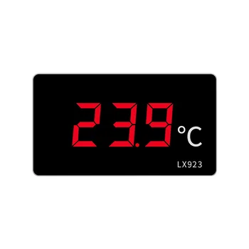 Термометър за басейн с led Дисплей и са Водоустойчиви сензор-Термометър За Измерване на температурата в аквариума на открито Plug EU