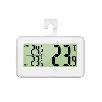 Точност Дигитален Термометър Кухненски Инструменти И Приспособления, Термометър За Хладилник Водоустойчив Измерване на Температурата LCD екран-20-60
