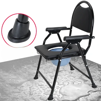 Укрепване на комфорт Столче за баня Сигурност Противоскользящее седалка за вана Дизайн на облегалката на Стола за душата на Лек Сгъваем стол за тоалетна