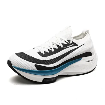 Обувки за маратон, мъжки спортни обувки Alpha на въздушна възглавница, Дишащи ежедневни окото леки маратонки, увеличаване на растежа