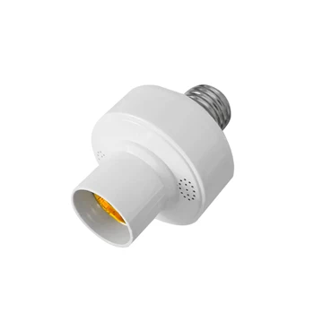 Умна крушка Slampher E27, адаптер за контакта, база за управление на приложението, Автоматично притежателя лампи, съвместими с Алекса